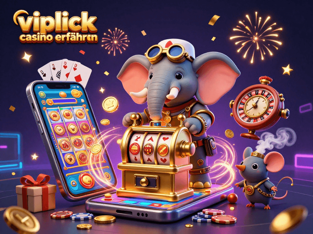 Erfahren Sie mehr über VIPLuck Casino Erfahrungen und erleben Sie spannende Casinospiele in bunten Grafiken.