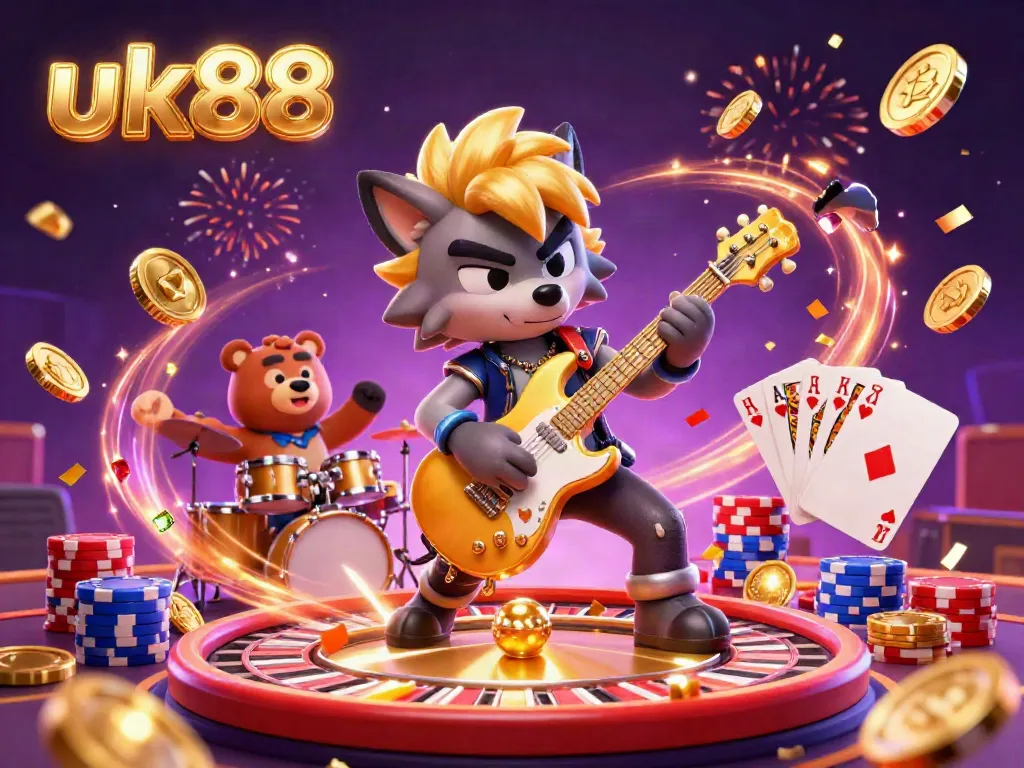 Experience the thrill of uk88 with vibrant casino scenes and dynamic energy.