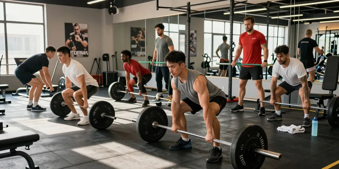 Deus Medical Produkte für Fitness und Muskelaufbau im modernen Fitnessstudio.